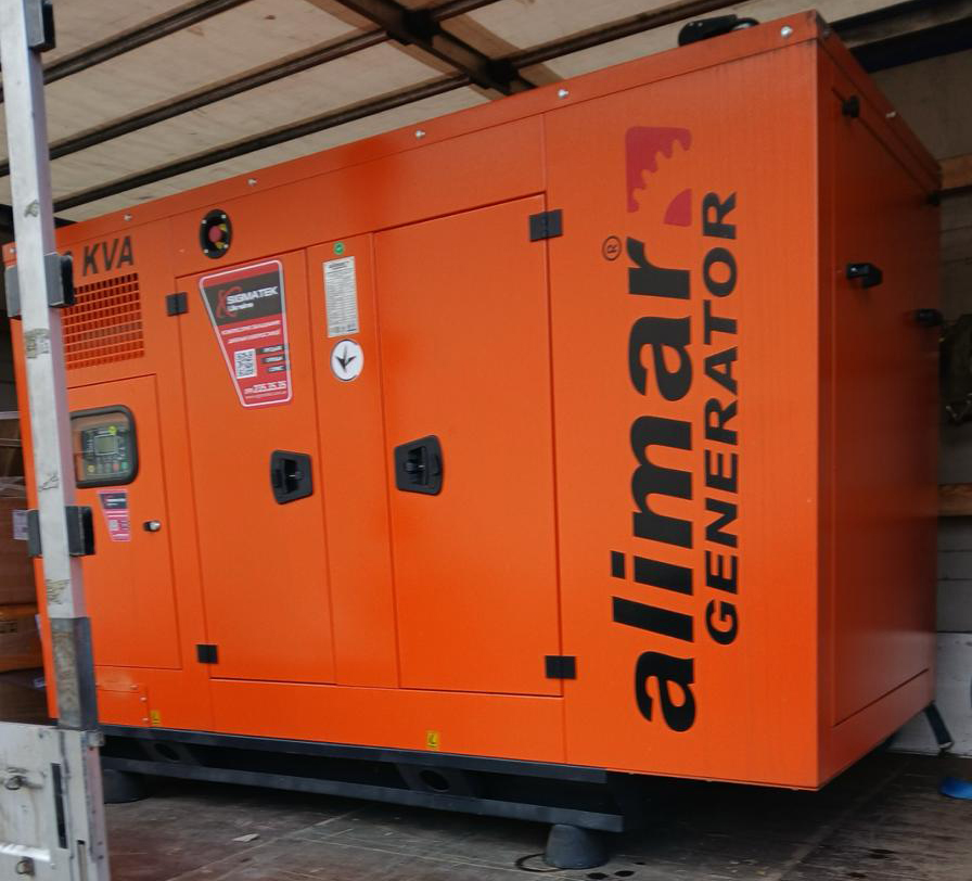 Доставка и монтаж дизель-генератора Almar 50 KVA для офиса и склада, город Днепр