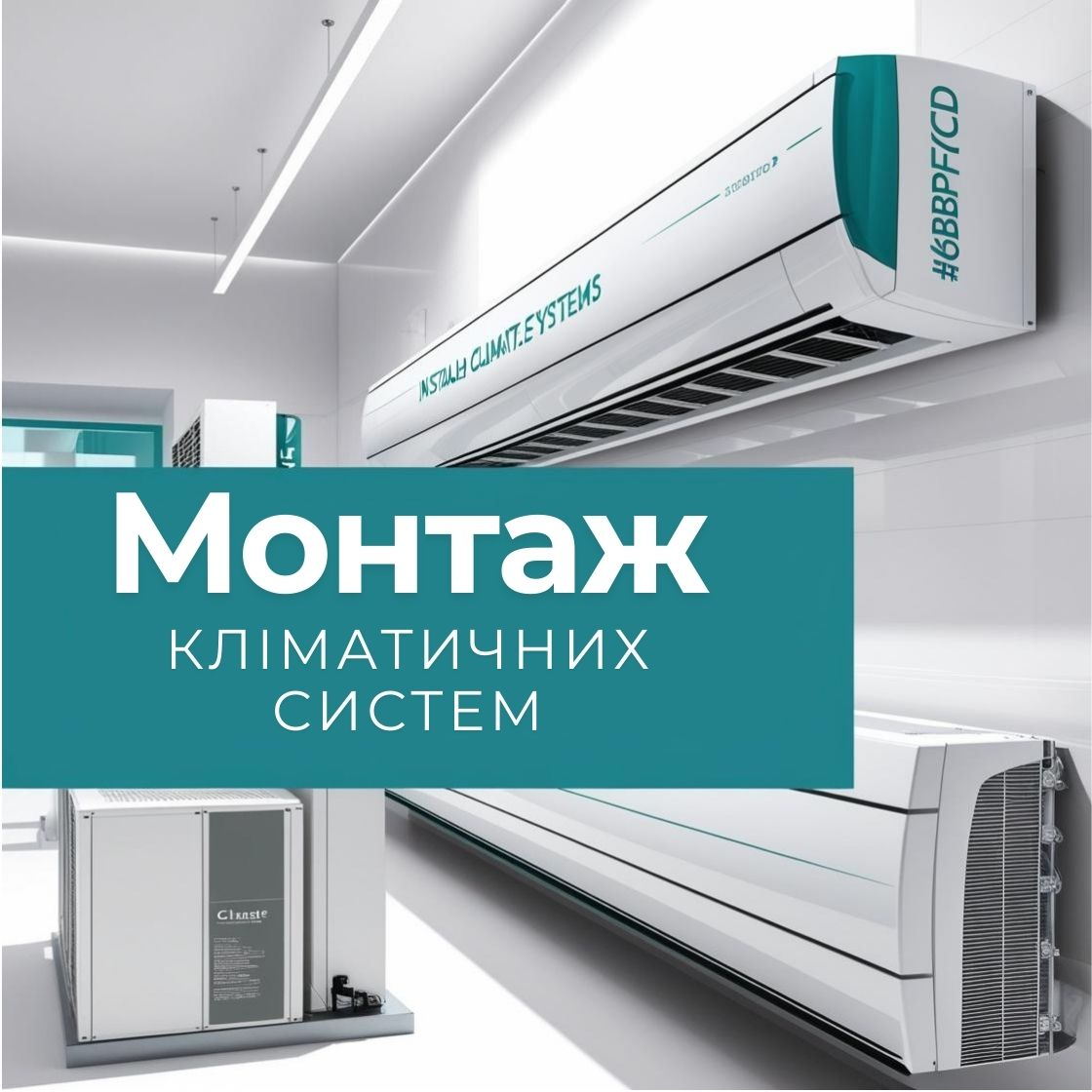 Монтаж климатических систем