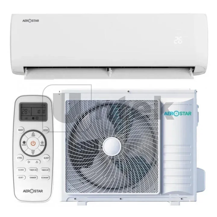Кондиционер настенный INVERTER Aerostar CL AER-24A-R32-IU, CL AER-24A-R32-OU (фото 1)