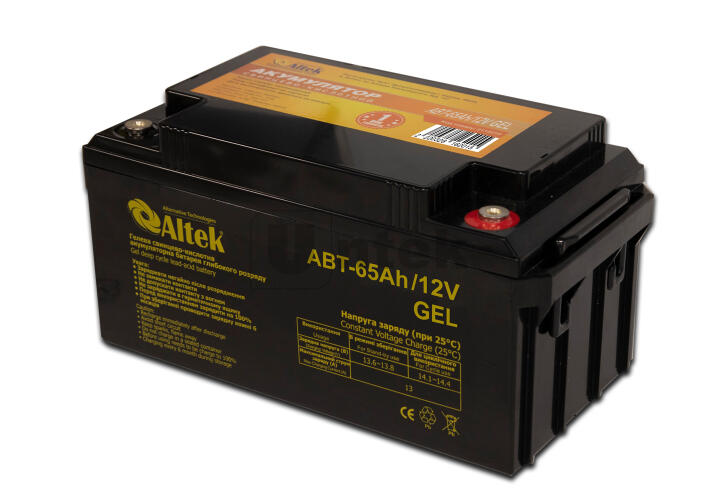 Акумулятор ABT-65-12-GEL Altek 2114220 (фото 1)