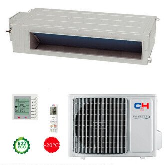 Напівпромисловий кондиціонер Канальний Slim INVERTER R32 (з дренажним насосом) Cooper&Hunter CH-IDS071PRK/CH-IU071RK