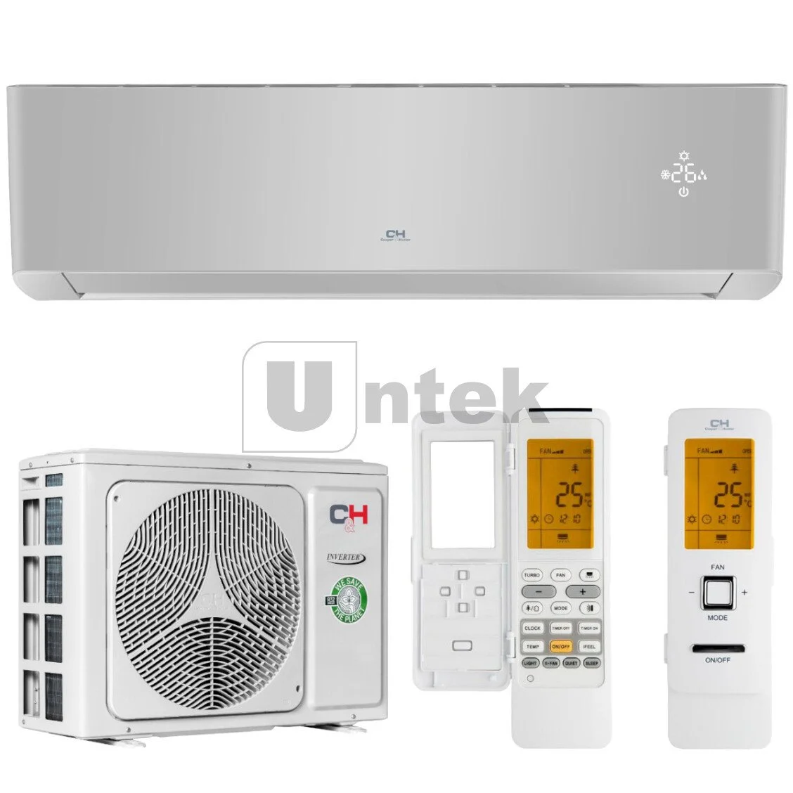 Фото 1 - побутовий кондиціонер supreme r32 Cooper&Hunter CH-S18FTXAM2S-SC Побутовий кондиціонер SUPREME R32 Cooper&Hunter CH-S18FTXAM2S-SC (фото 1)