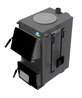 Твердотопливный котел Classic плита 10 кВт Zubr 100015