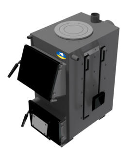 Фото твердопаливний котел Classic плита 18 кВт Zubr 100018 Твердопаливний котел Classic плита 18 кВт Zubr 100018