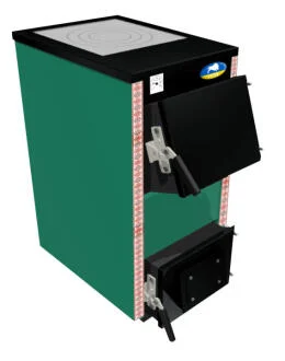 Котел длительного горения EKO с плитой 12 кВт Zubr 100035